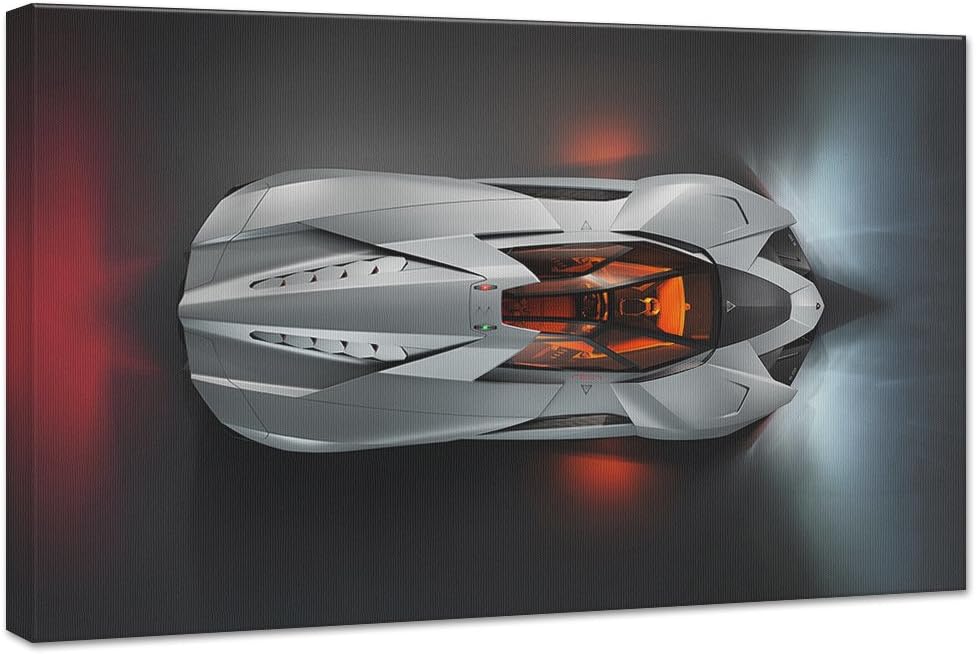 Lamborghini Egoista Concept 5 24X36 Gallery Wrapped 3/4" Depth Canvas Print