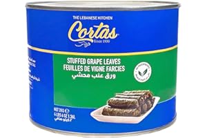 Cortas - Stuffed Grape Leaves, Large Can, 4.4 LBS (2 KG)