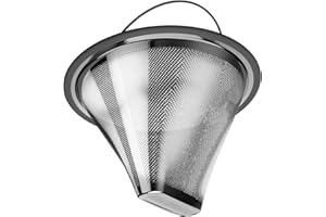 Heavy Duty Nonrust Steel Coffee Meshes Filter Suitable with KBGV KBT Models Construction Permanent Coffee Filter Stainless St
