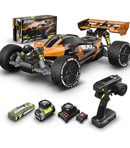 Amazon.com: 1/10 EP 4WD Buggy Assembly kit LAZER SB Dirt Cross 4WD