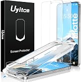 Uyiton for Samsung Galaxy S25 Plus/S24 Plus Matte Screen Protector | Ultrasonic Fingerprint Support Anti- Glare 9H Tempered Glass Scratch-Resistant Bubble-Free, 2 Pack