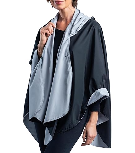 Ameri　REVERSIBLE COLOR PONCHO COAT s-l1200.jpg