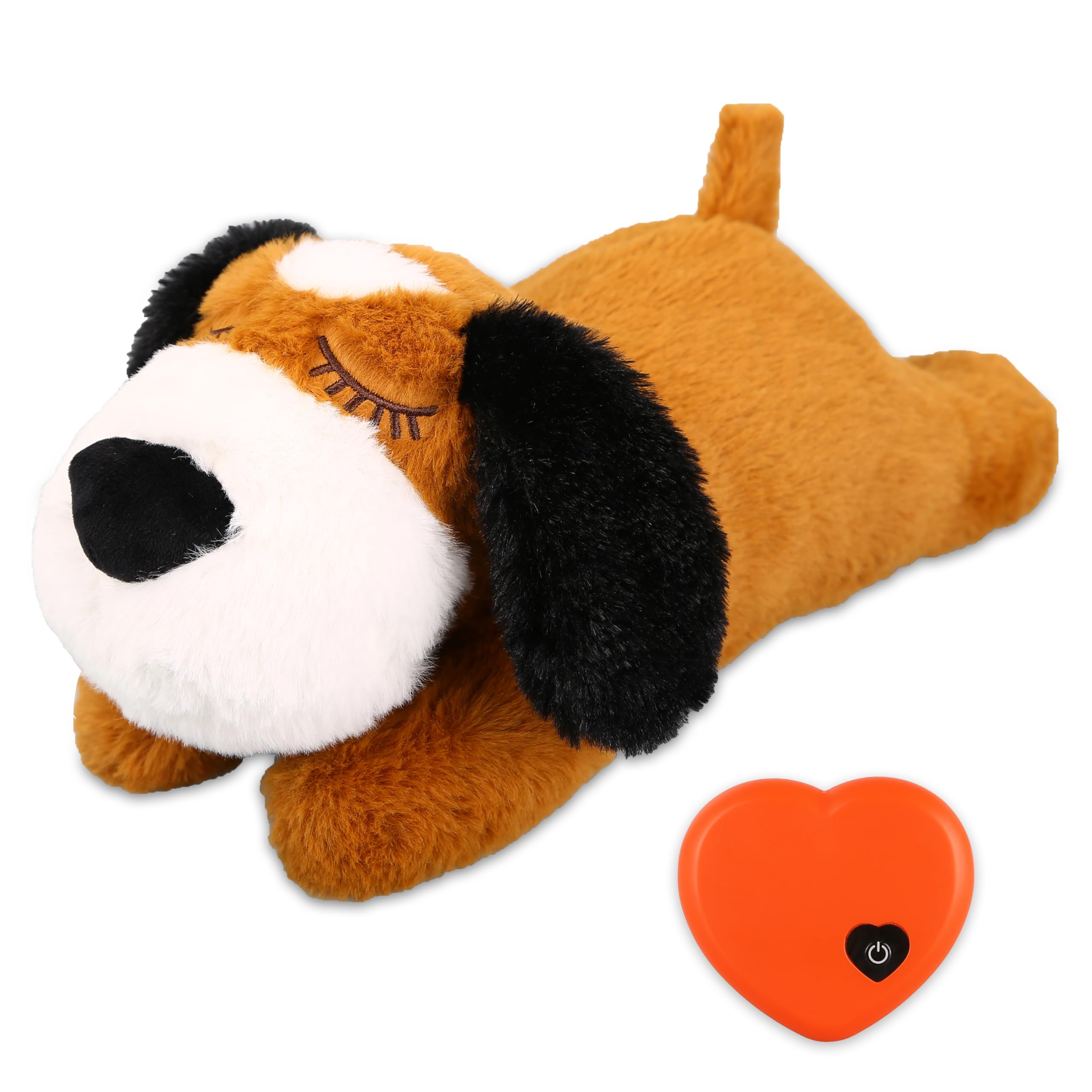 Photo 1 of ZALBYUY Heartbeat Puppy Toy, Puppy Sleep Aid Toy, Small Dog Training Toys for Separation Anxiety Relief, Pets Plush Toys for Dogs Cats (Yelow)