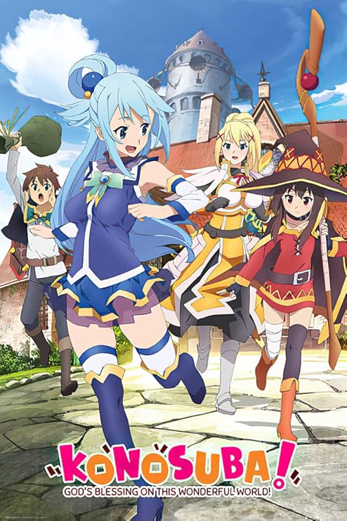 Amazon Com Poster Stop Online Konosuba Manga Anime Tv Show Poster Print Key Art Size 24 X 36 Posters Prints poster stop online konosuba manga anime tv show poster print key art size 24 x 36