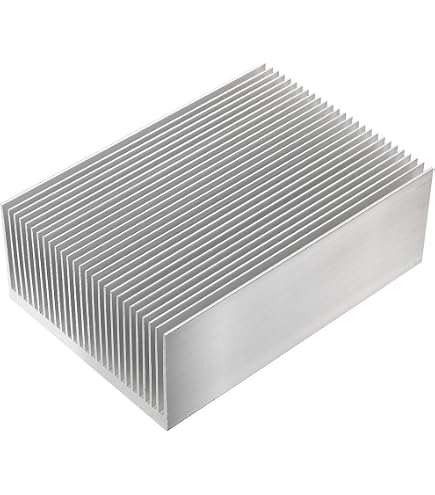 Aluminum Heat Sink For Three Phase SSR Relay - AH-105W Cooling Dissipation For 10A-100A Solid State Relays