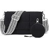 JEEHAN Quilted Crossbody Bags for women Designer Shoulder Handbags Small Purse
