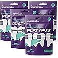 Platypus Orthodontic Flossers for Braces, 30 Count (Pack of 4), Ortho Picks for Adults & Kids, Fits Under Arch Wire, Non-Damaging, Encourage Flossing Habits