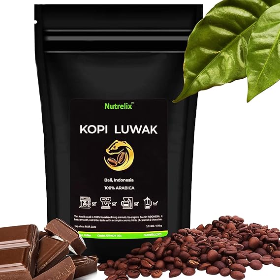Kopi Luwak 100 Arabica Indonesian Wild Civet
