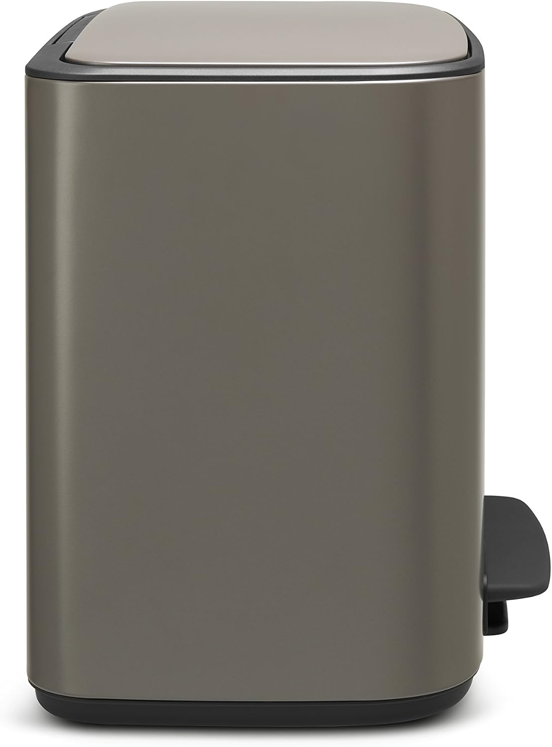 Brabantia Bo Pedal Bin, Steel, Platinum, 36 L, 31.5 x 54 x 68 cm - Image 3