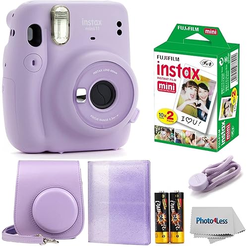 Fujifilm Instax Mini 11 Instant Camera Lilac Purple Instax Mini