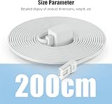 Ancable 2M White BT Male to Female Telephone Extension Cable UK Landline view 4