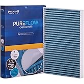 PureFlow Cabin Air Filter PC99476X | Fits 2016-2021 Tesla S, Recirculation