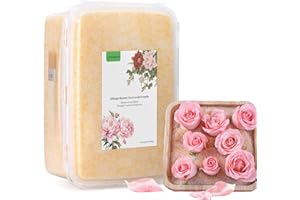 Silica Gel, 2.2 LBS Silica Gel Flower Drying with Sealed Container, Desiccant with Sticky Notes and Brushes, Reusable Silica 