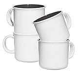 Sheffield Home Ceramic Mug Set - 4 Large 20 oz