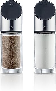 Blomus Pfefferset-63581 Salz- und Pfefferset, Glas, 12 x 4 cm