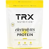TRX Nutrition Electrolyte + Protein Powder | 20 servings of 15g clear whey protein &amp; 835mg electrolytes