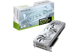 GIGABYTE GeForce RTX 5070 Ti 16GB GDDR6X PCIe 4.0 Graphics Card (GV-N507TEAGLEOC ICE-16GD)