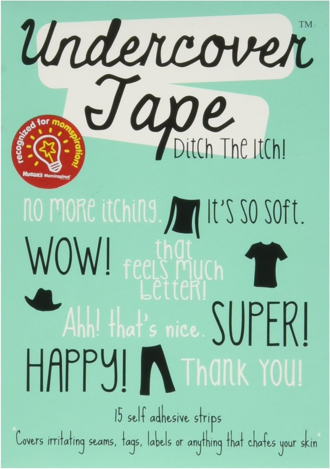 Undercover Tape UCT-1, Neutral Dots, 15-Pack