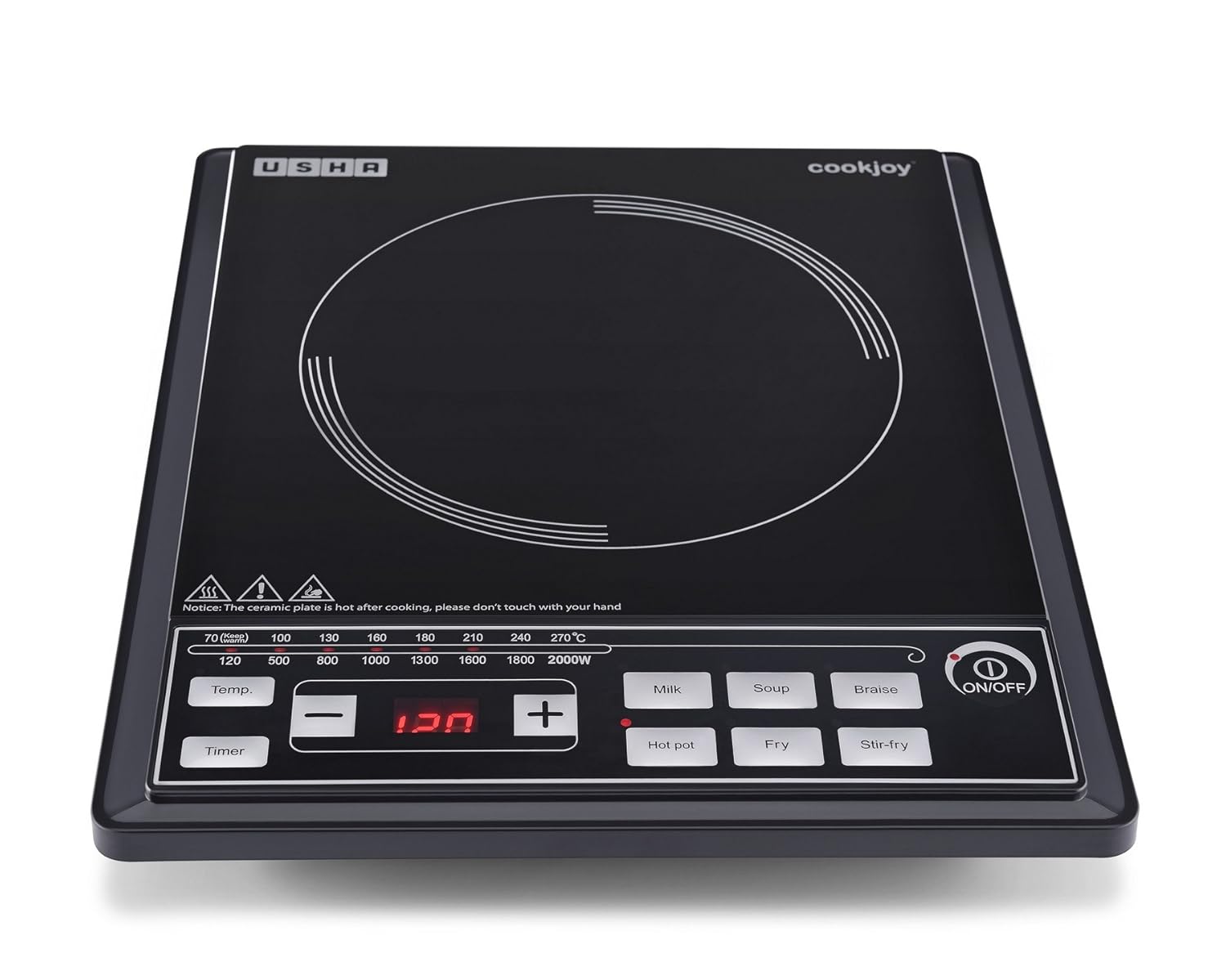 Buy Usha Cook Joy 2102 P 2000 Watt Induction Cooktop Black