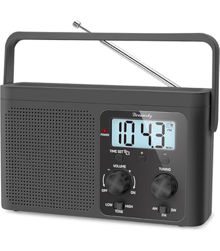 radioboy Amazon.com: GPX R633B Portable Shortwave AM/FM Clock Radio (Black