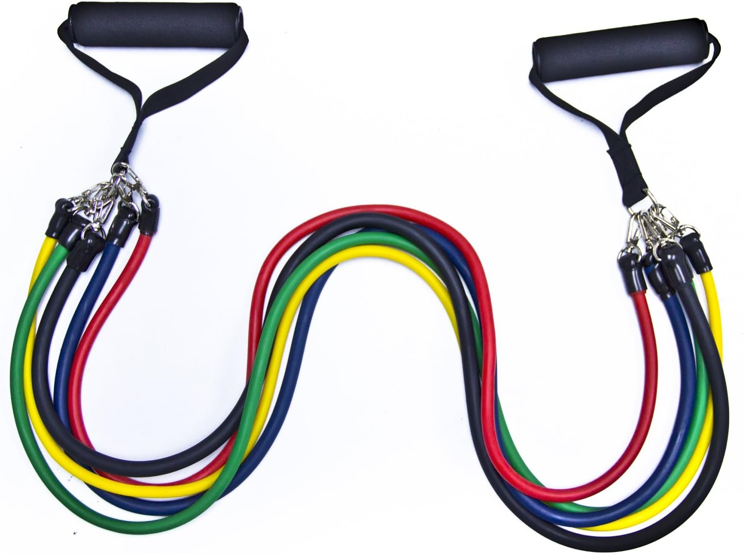 POWER CORDS RESISTANCE BANDS TUBES SET 