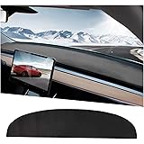 SHAOHAO Accessories for Model Y Dashboard Cover Compatible for Tesla Model Y Suede Dash Cover Compatible with Tesla Model 3 (