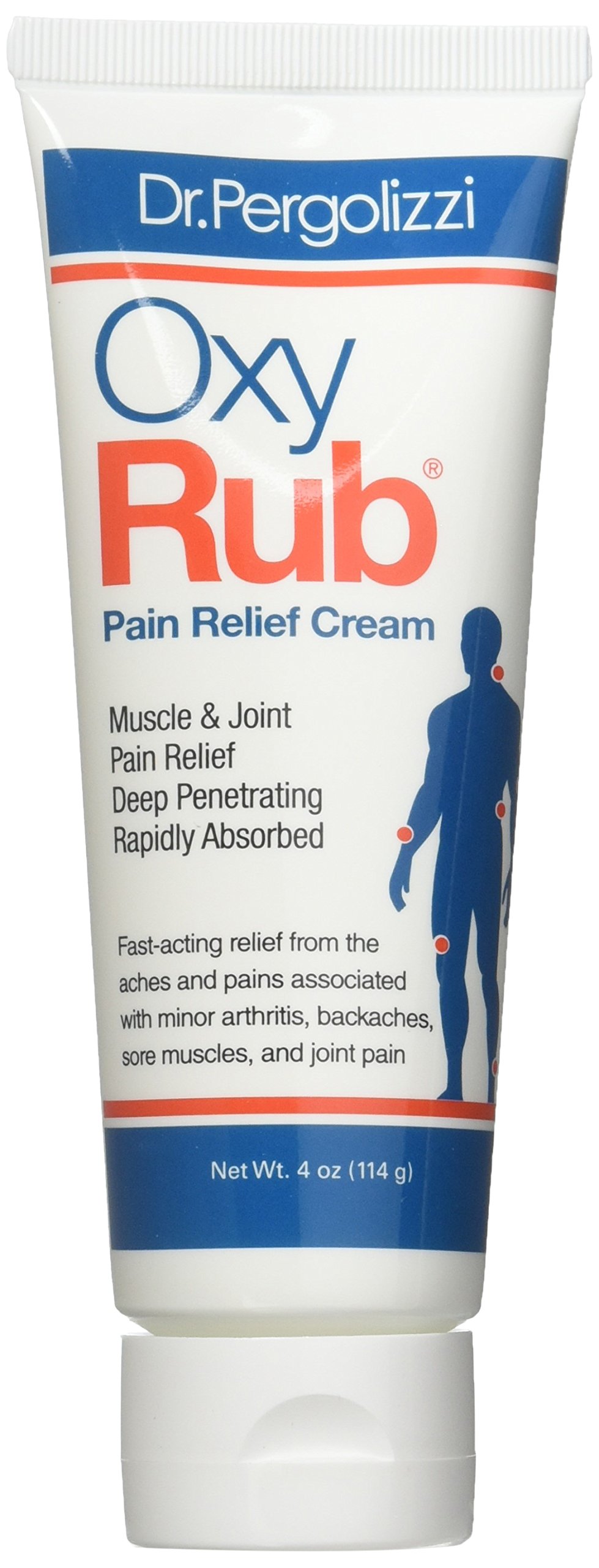 Dr. Pergolizzi's OxyRub Pain Relief Cream for FastActing
