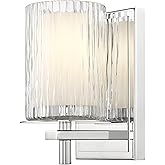 Z-Lite 1949-1S-CH Grayson Wall Sconce, 1-Light 100 Watts, Chrome