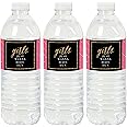 Big Dot of Happiness Girls Night Out - Bachelorette Party Water Bottle Sticker Labels - Set of 20