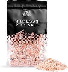 The Spice Lab Himalayan Salt - Coarse 2.2 Lb / 1 Kilo - Pink Himalayan Salt is Nutrient and Mineral Dense for Health - Gourme