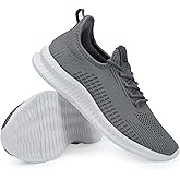 LCGJR Men's Running Shoes Ultra Lightweight Breathable Comfortable Walking Shoes Casual Fashion Sneakers Mesh Workout Shoes