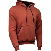 Milwaukee Leather Men's Protective Riding Hoodie - Aramid Reinforced with CE Shoulder and Elbow Armor
