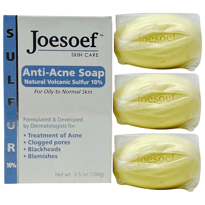 Amazon.com : Joesoef Anti-Acne Soap 