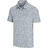 Three Sixty Six Quick Dry Golf Shirts for Men - Moisture Wicking Short-Sleeve Casual Polo Shirt