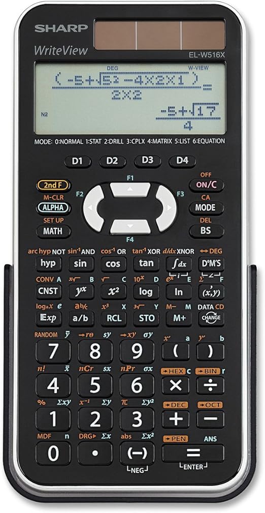Sharp Electronics Engineering/Scientific Calculator (ELW516XBSL