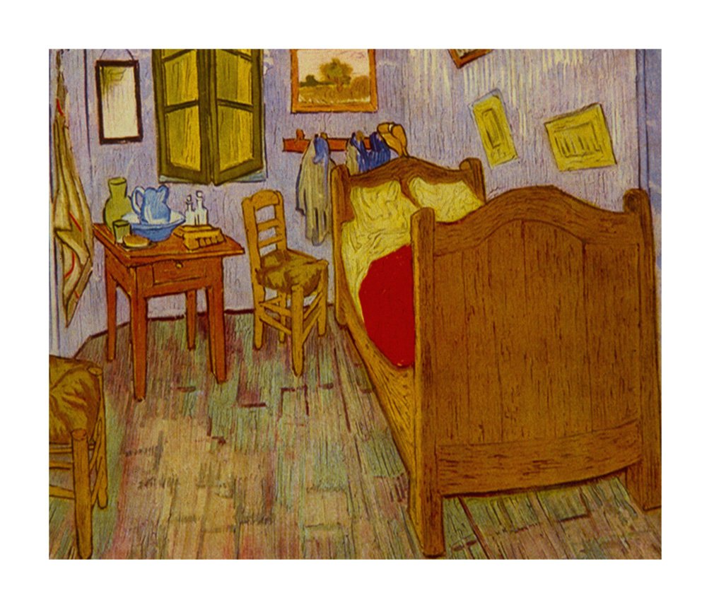 Amazon Com Bedroom At Arles Van Gogh Wood Print Wall Art