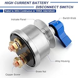 High Current Battery Disconnect Switch Heavy Duty