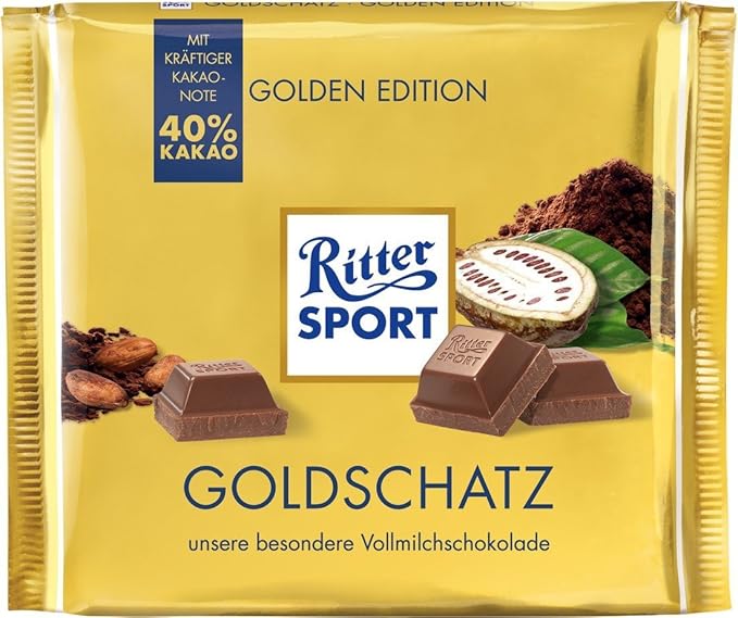 Ritter Sport Goldschatz 250 G Amazon Co Uk Grocery
