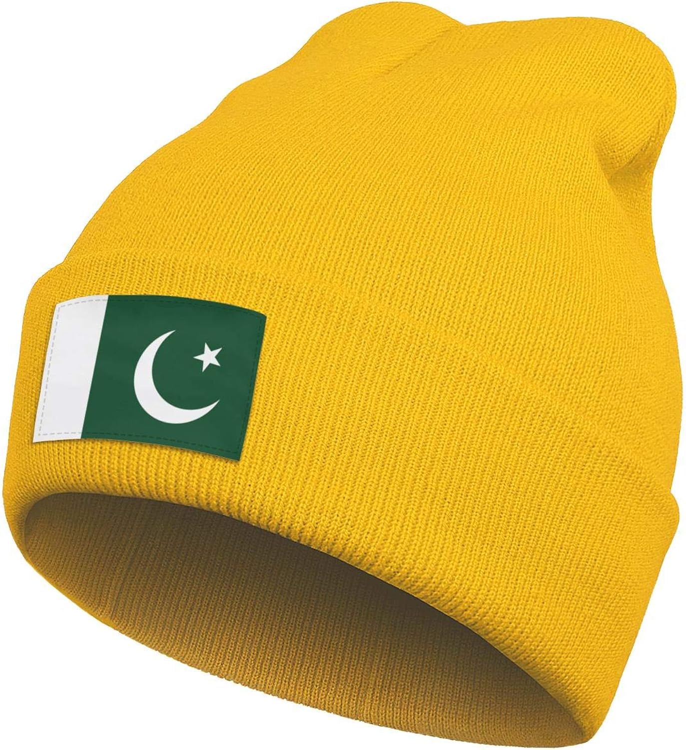 coolgood Beanie Hats for Mens Women's PakistanFlagCoatof