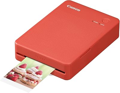 Canon SELPHY QX20 Portable Printer Wi Fi Dye Sublimation USB-C Red