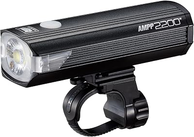CatEye AMPP 2200 Front Light OptiCube IPX4 USB Rechargeable