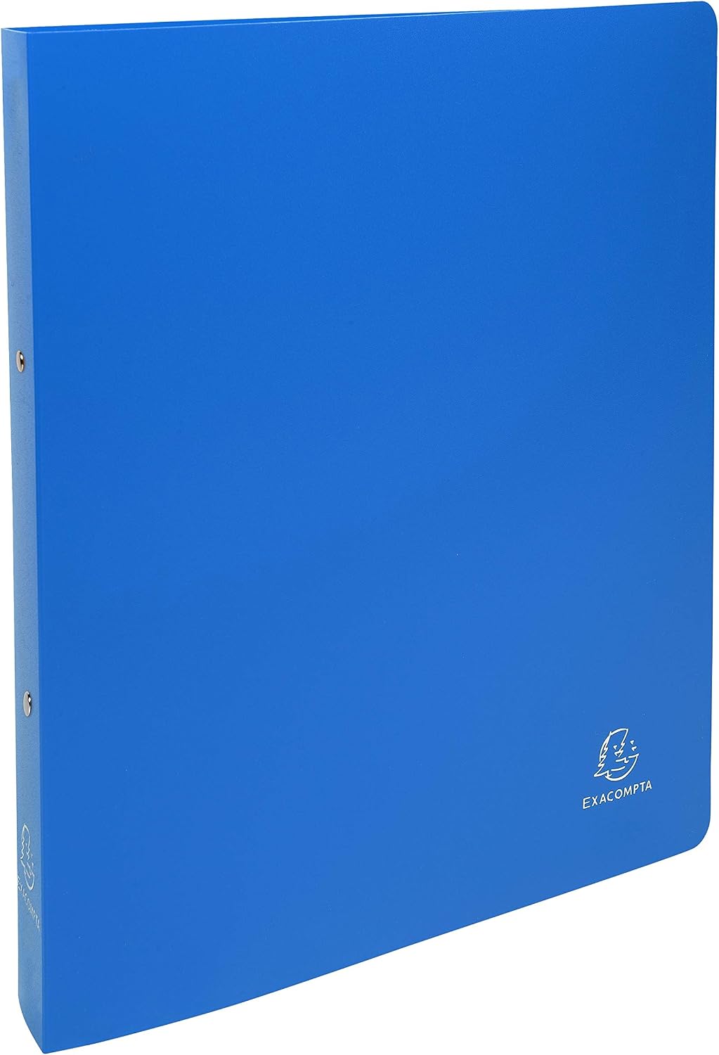 Exacompta 54699E Ring Binder, Polypropylene, 700 Microns, 2 Rings, 40 ...
