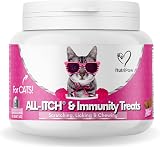 NutriPaw All-Itch Immunity Treats For Cats Salmon Flavour Vet Checked view 1