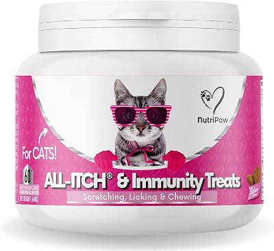 NutriPaw All-Itch Immunity Treats For Cats Salmon Flavour Vet Checked