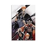 SPJJRTAOF Anime Poster Bleach PosterCanvas Art for