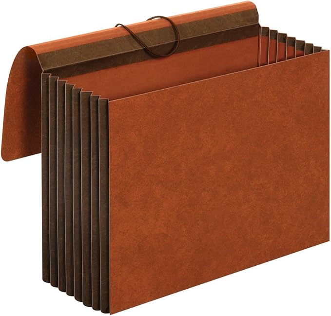 GlobeWeis/Pendaflex Heavy Duty File Wallets, Extra Wide