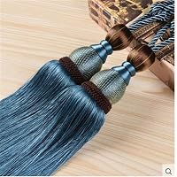 Fermatenda In Pelle Sintetica Con Teschio E Fibbia - Decorazione Per Tende Moderne E Vintage, Confezione Da 2, Nero