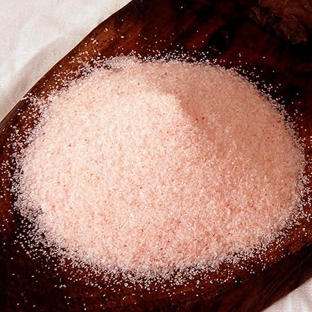 Amazon ヒマラヤ岩塩 バスソルト ローズソルト 溶けやすい細粒タイプ お試し1kg ソルト内容量950g 粉末入浴剤 バスソルト 通販