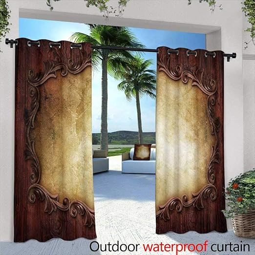 Amazon Com Lightly Outdoor Privacy Curtain For Pergola Velvet