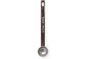 RSVP International Endurance Kitchen Collection Open Stock Measuring Spoon, Stainless Steel, Dishwasher Safe, 0.5-Teaspoon
